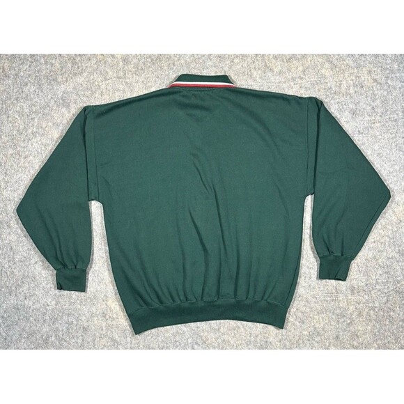 Vintage Sport Architect Golf Sweater Men’s M Green Embroidery Pullover READ - Picture 2 of 7
